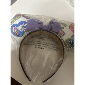 Custom Homemade Headband MICKEY MOUSE EARS Pearls Never Worn Sanrio